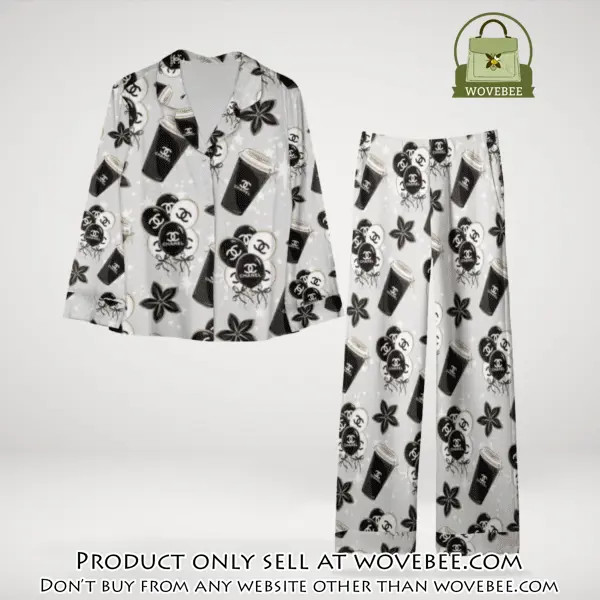 Trending luxury chanel satin pajama set pjs1039 wvb1404112